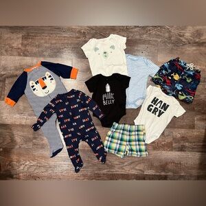 Baby Boy Summer 6-9 Month Lot